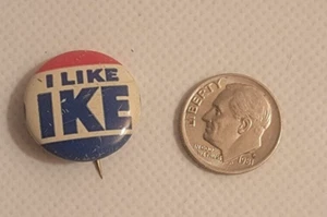 Vintage "I like Ike" political pin - Picture 1 of 2