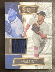 Panini Select 2022 - Myles Straw - Cleveland *Parche usado en el juego* - Imagen 1 de 1