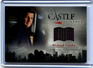 CASTLE - RICHARD CASTLE (NATHAN FILLION) WARDROBE PIECE - 2012 CRYPTOZOIC 