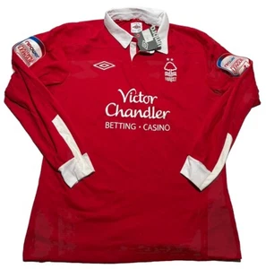 NWT Umbro Nottingham Forest Soccer Jersey Robbie Findley Size Medium AS4 - Picture 1 of 8