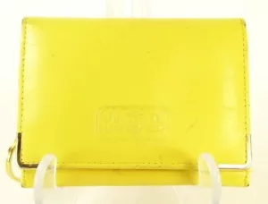Girls or Womens Wallet Glazed Kidskin Wallet with Outside I.D. Window & Keychain - Picture 1 of 4