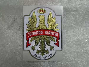 1 Aufkleber Kopfabzeichen für Rennräder Bianchi - Vintage - Bild 1 von 1