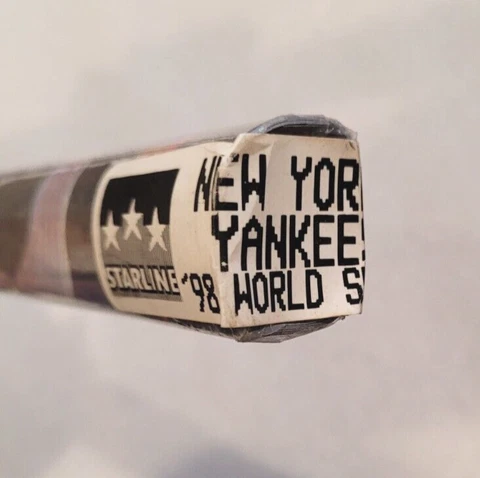 Sealed New York Yankees 1998 World Series Champs Poster Vintage 25th Anniversary Cover