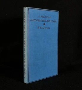 1930 A Propos of Lady Chatterley's Lover D. H. Lawrence Advance Copy - Picture 1 of 7
