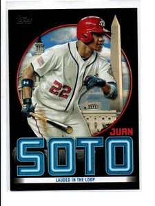2021 Topps Juan Soto Highlights Black #JSH6 Juan Soto 262/299