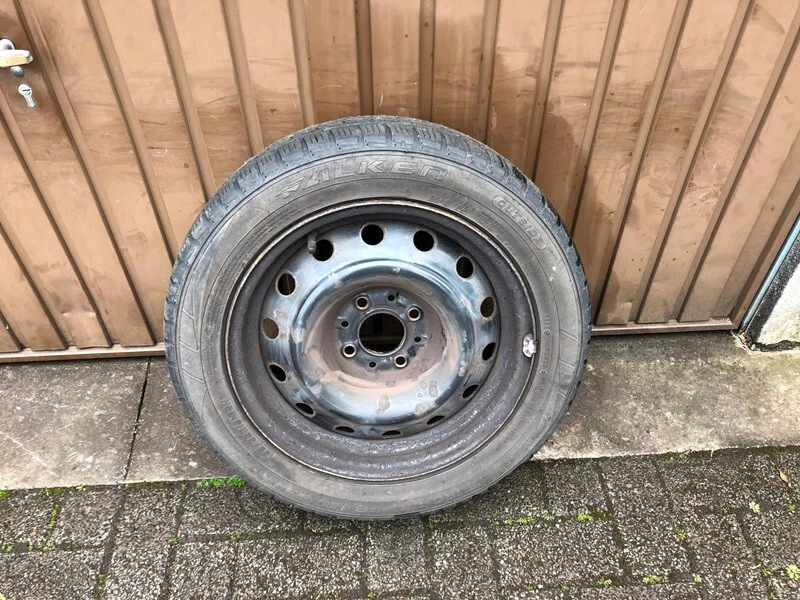1xkomplette Reserverad Ersatzrad+Felge 195/55R15 85H für Peugeot 206,306,Citroen - Bild 1 von 4