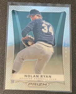 2012 Panini Prizm Baseball #133 NOLAN RYAN Houston Astros A8