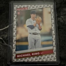 2020 Panini Donruss Retro 1986 Look at This 23/25 Michael King #256 Rookie RC