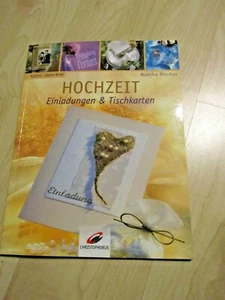Buch Hochzeit- Goldenehochzeit - Einladungen Tischkarten neu - Bild 1 von 2