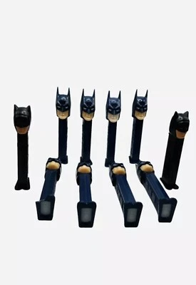 Lote Dispensador Batman Pez 1995 DC Comics Eslovenia Héroe Azul con Pies Vintage Retro Foto 1 de 4
