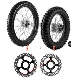 19" & 16" 70/100-19 90/100-16 Tire Rim Big Wheel For Pit Dirt Bike Razor Apollo - Picture 1 of 10