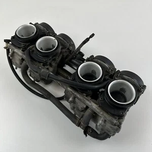 Honda CBR1000F CBR 1000 1998 Carburettor Carby Throttle Bodies Fuel Intake - Picture 1 of 12