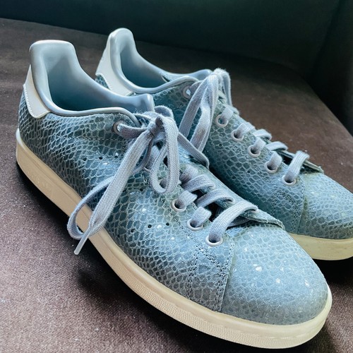 ADIDAS Stan Smith donna onice chiaro bianco taglia 8 5 US 40 2 3 EUR modello rettile