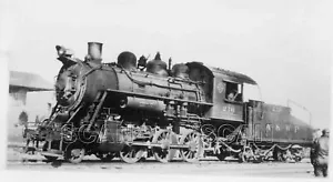 0B996 RP 1940/50s ATLANTA & WEST POINT RAILROAD 2-6-0 LOCO #210 ATLANTA GA - Picture 1 of 1