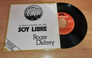 ROGER DALTREY I'm free THE WHO 7" SPANISH PROMO SINGLE VINYL UNIQUE COVER TOMMY - Picture 1 of 3