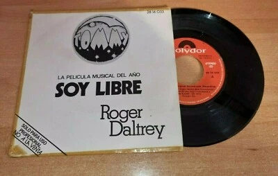 ROGER DALTREY I'm free THE WHO 7" SPANISH PROMO SINGLE VINYL UNIQUE COVER TOMMY - Image 1 of 3