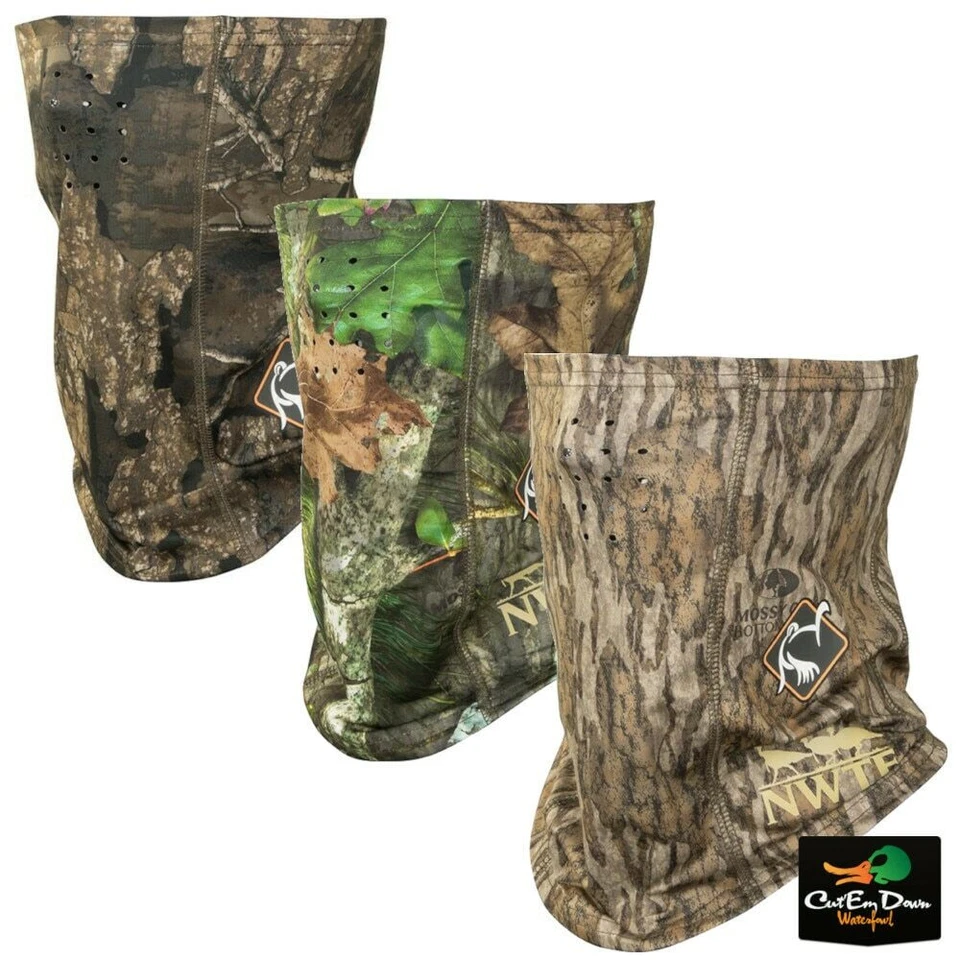 DRAKE WATERFOWL OL' TOM PERFORMANCE CAMO HALF MASK - Image 1 of 1