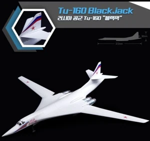 [NEW] 1/144 TU-160 BLACK JACK RUSSIAN AIR FROCE PLA MODEL DIORAMA ACADEMY 12621 - Picture 1 of 10