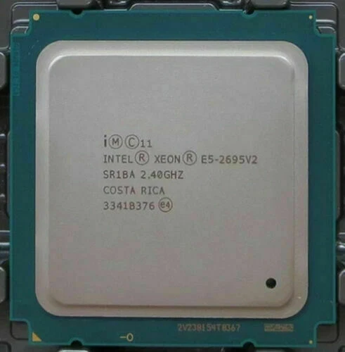Intel Xeon E5-2695 V2 LGA 2011 SR1BA 12-Core 2.40GHz 30MB CPU Processors - Image 1 of 1