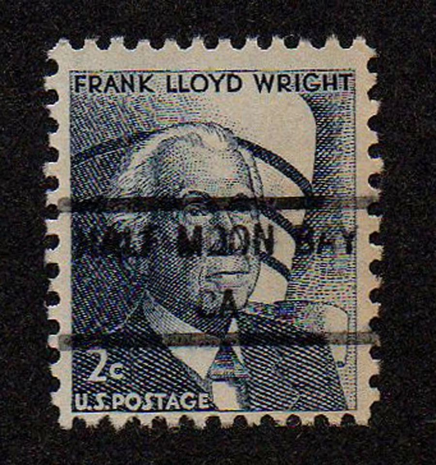 USA, SCOTT #1280, RARE PRECANCEL HALF MOON BAY, CALIFORNIA, FRANK L. WRIGHT 1966 - Image 1 of 1