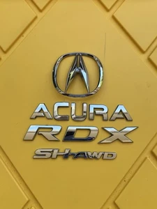 2009-2014 OEM ACURA RDX SH-AWD REAR TRUNK EMBLEM - Picture 1 of 1