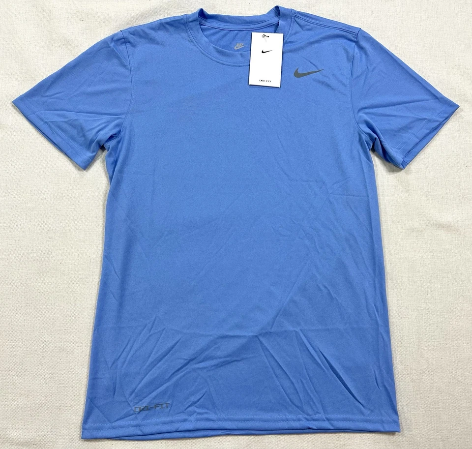 Nike Legend Tee Short Sleeve T Shirt Valor Blue 727982-448 Fitness Mens LARGE