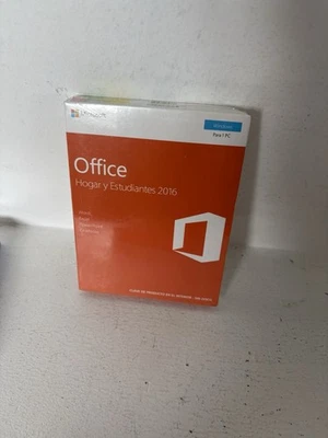 Spanish Microsoft Office 2016 Home Student Word Excel PowerPoint Windows BNIB - Image 1 of 4