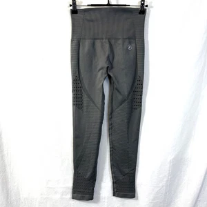 ABS2B Booty Scrunch Leggings Women's Sz M Grey High Waist Athletic Pants Pockets - Picture 1 of 8