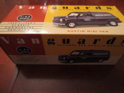 Vanguards 1/43 - Austin Mini Van Royal Navy VA14007 Diecast Model Car - Image 1 of 3