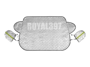 Protector de parabrisas redondo y espejo lateral aislado de 4 capas Ultimate Speed para automóvil - Imagen 1 de 3