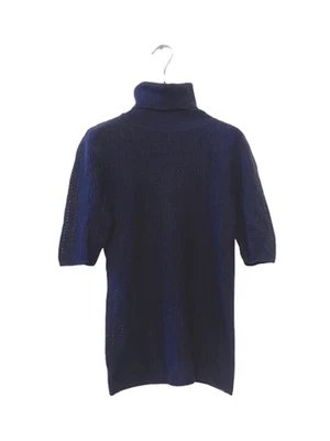 MISSONI Suéter De Cuello Alto De Manga Corta Azul, S - Imagen 1 de 4