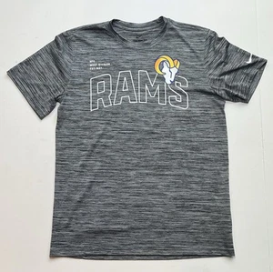 LA Rams Nike 2023 Velocity Dri-Fit grau Loose Fit Kompressionsshirt Medium - Bild 1 von 5