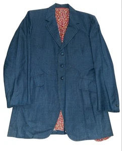 Moss & Barham Equestrian Vintage Saddle Seat Hunt Show Coat Men's 42 Schaffer - Picture 1 of 19