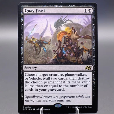 Quag Feast Normal 100 DFT Aetherdrift NM MTG - Image 1 of 2