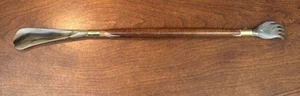 Shoe Horn Long Handled Wood for Man Women Senior Shoehorn Back Scratcher Hand - Picture 1 of 11