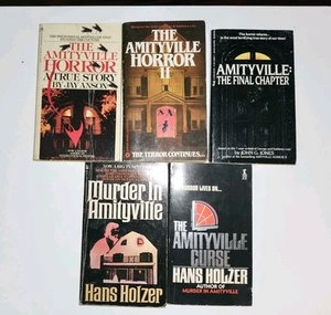 Amityville Horror Vintage Hans Holzer Jay Anson 5 Bücher pb Lot Taschenbuch - Bild 1 von 6