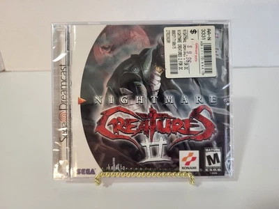Nightmare Creatures II (Sega Dreamcast, 2000) Game New Y-Fold Factory Sealed - Image 1 of 4