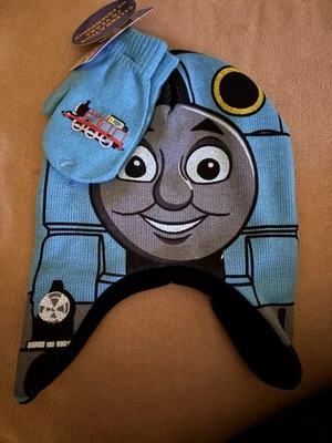 Новый с Ярлыками молодежи Thomas бак шляпа и соответствующие перчатки комплект один размер - Изображение 1 из 2