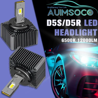 For GMC Terrain 2018-2021 Super Bright D5S LED Headlight HID Replacement Bulbs - Image 1 of 4