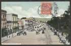 Mexico Postcard Avenida Juarez To France 1910 w 1 Stamp