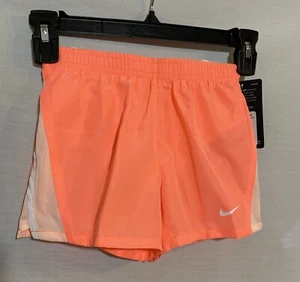 Nike Dri-FIT Girls Youth Running Shorts Crimson Pink New Size S (5) small - Picture 1 of 7
