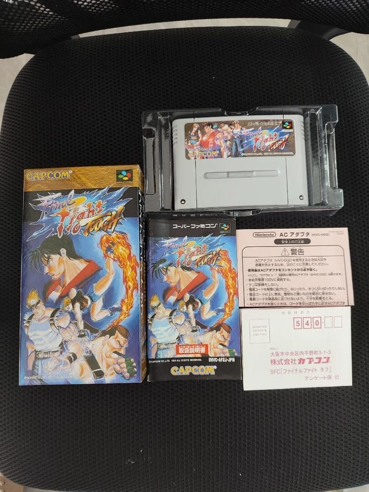 FINAL FIGHT TOUGH Super Famicom Nintendo 6011 sf From Japan used - Image 1 of 2