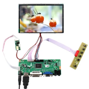 HD DVI VGA LCD Controller Platine mit 7 Zoll 1280x800 N070ICG-LD1 IPS LCD Bildschirm - Bild 1 von 5