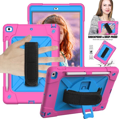 Shockproof Case Cover W/Shoulder Strap For iPad 5th 6th 7th 8th 9th Generation - Image 1 of 4