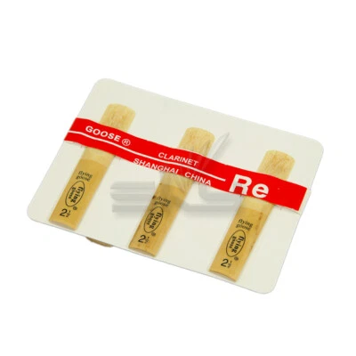SKY New Flying Goose Bb Clarinet 5/pc Per Box Reeds Strength #2.5 High Quality