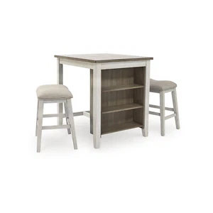 Signature Design by Ashley Casual Skempton Counter Height Dining Table and Bar - Picture 1 of 4
