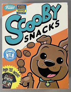 Funko SDCC San Diego Comic-Con 2017 Scooby-Doo T-Shirt LE 500 Scooby Snacks READ - Picture 1 of 8