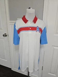 Nike On Field Tennessee Titans Houston Oilers Polo Men's Medium NWT - Picture 1 of 15