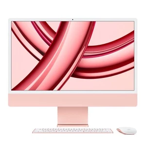 24" APPLE iMAC M3 4.5K RETINA 1TB SSD 16GB RAM 8-CORE CPU 10-CORE GPU PINK - Picture 1 of 4