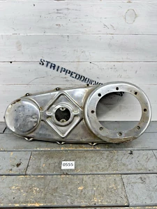 Cubierta primaria exterior Harley Knucklehead Panhead cromo antiguo FL FLH ¡OEM!! - Imagen 1 de 18